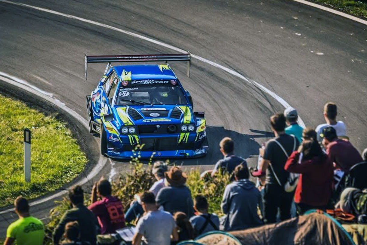 Abitacolo racing Lancia Delta SP