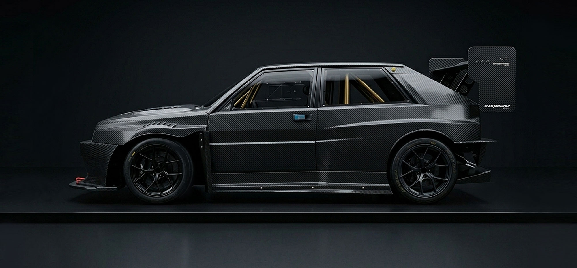 Lancia Delta SP vista laterale